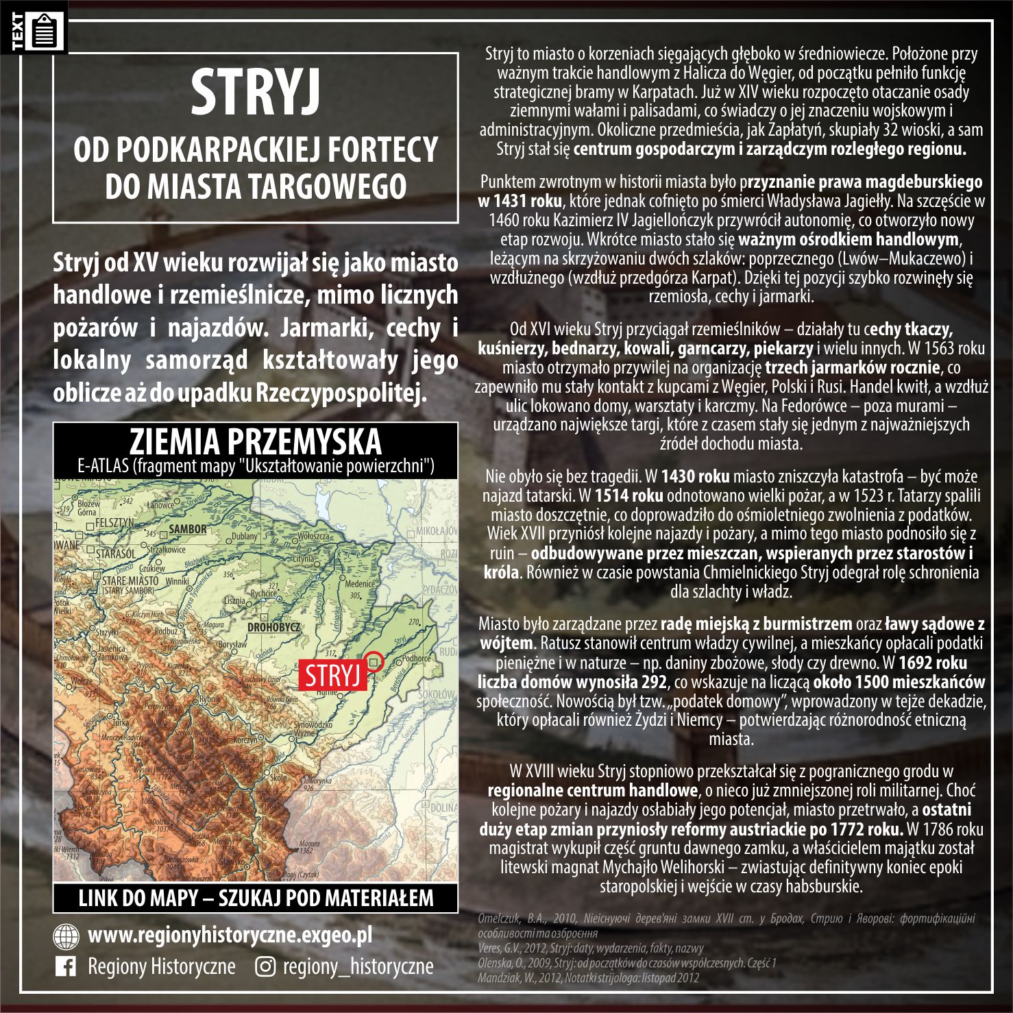 STRYJ | Od podkarpackiej fortecy do miasta targowego